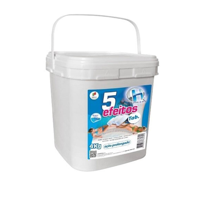 HQ - Cloro 5 Efeitos 4Kg