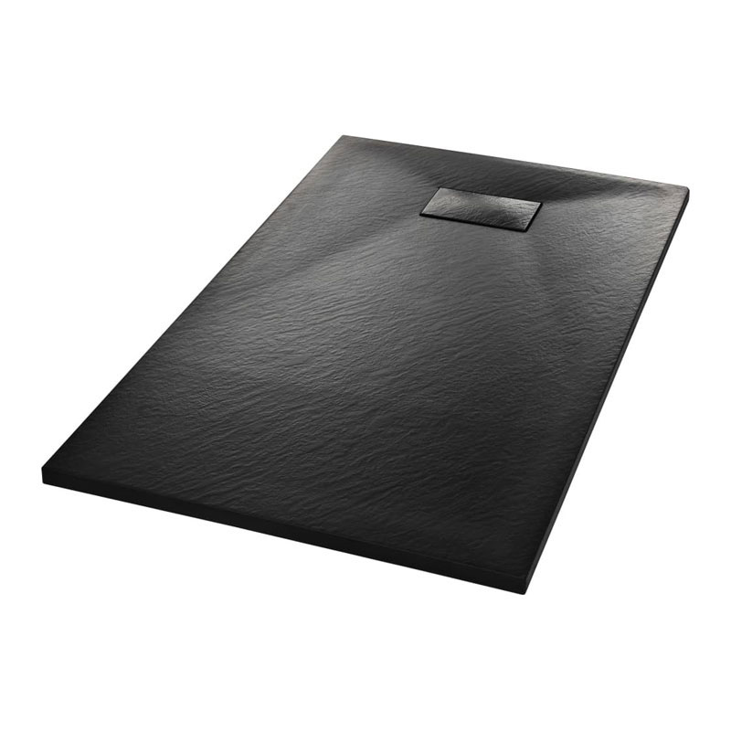 Base Duche 80X80Cm Preta SMC