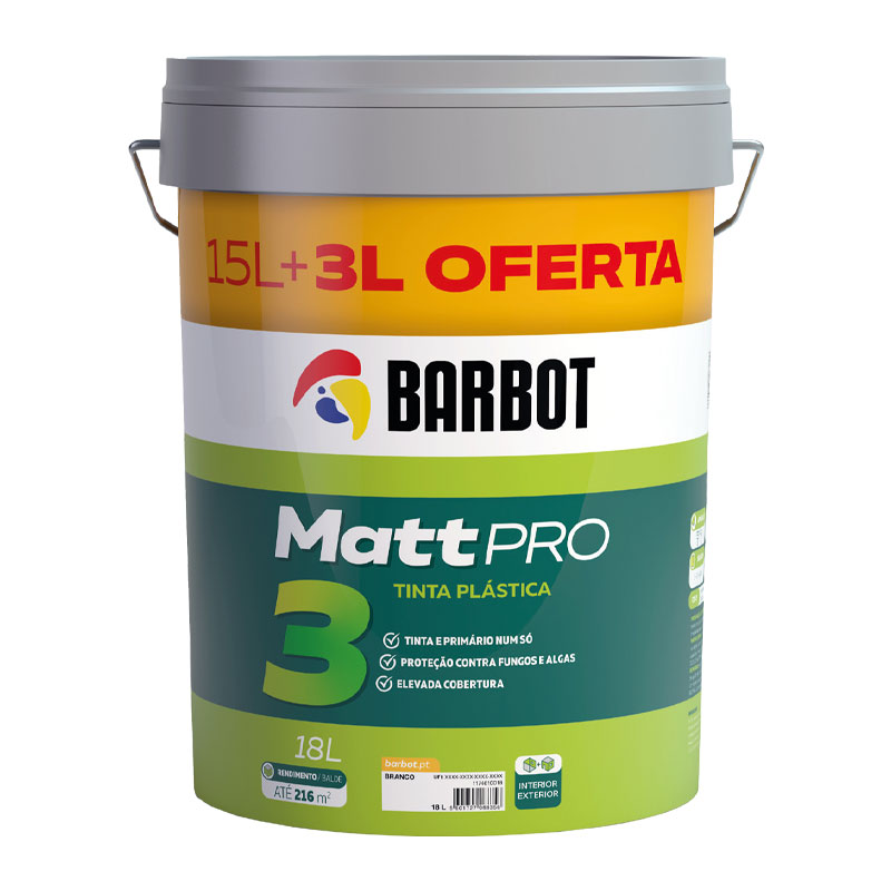 BARBOT - TINTA MATTPRO