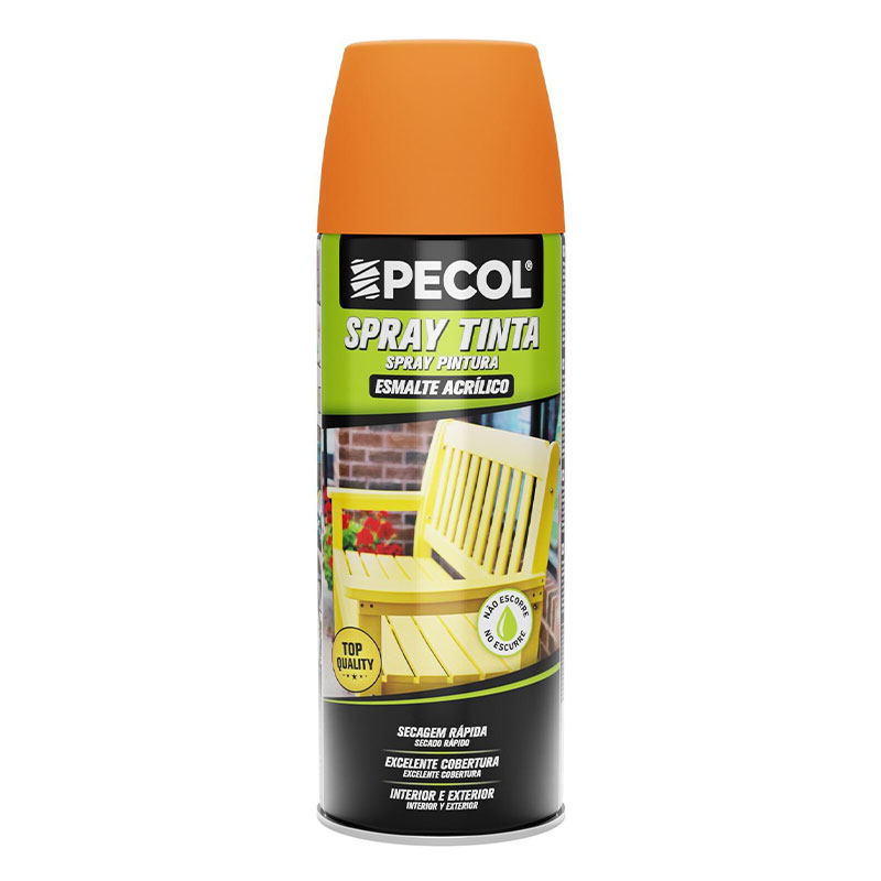 PECOL - Spray Ral2004 Laranja 400Ml