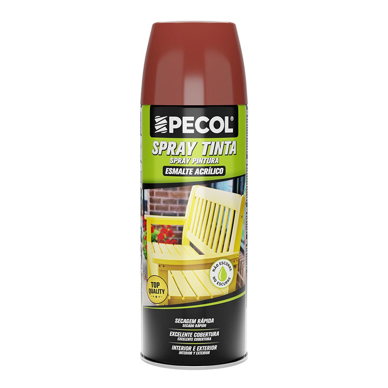 PECOL - Spray Ral 3009 Vermelho Telha 400Ml