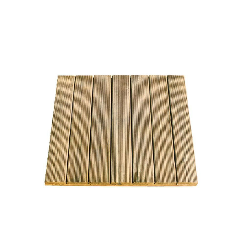 FAURA - Deck Ranhurado 100X100Cm 36Mm
