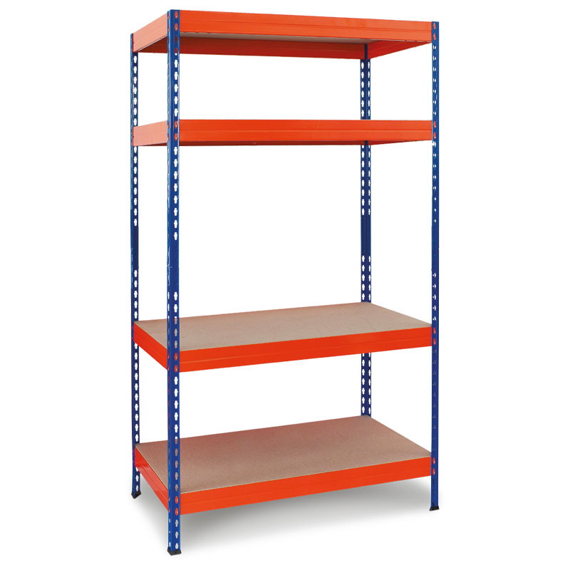 Estante Metal 4 Prateleiras Azul