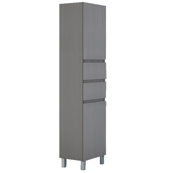 Coluna Alta Galary 2 Portas + 2 Gavetas 40CM