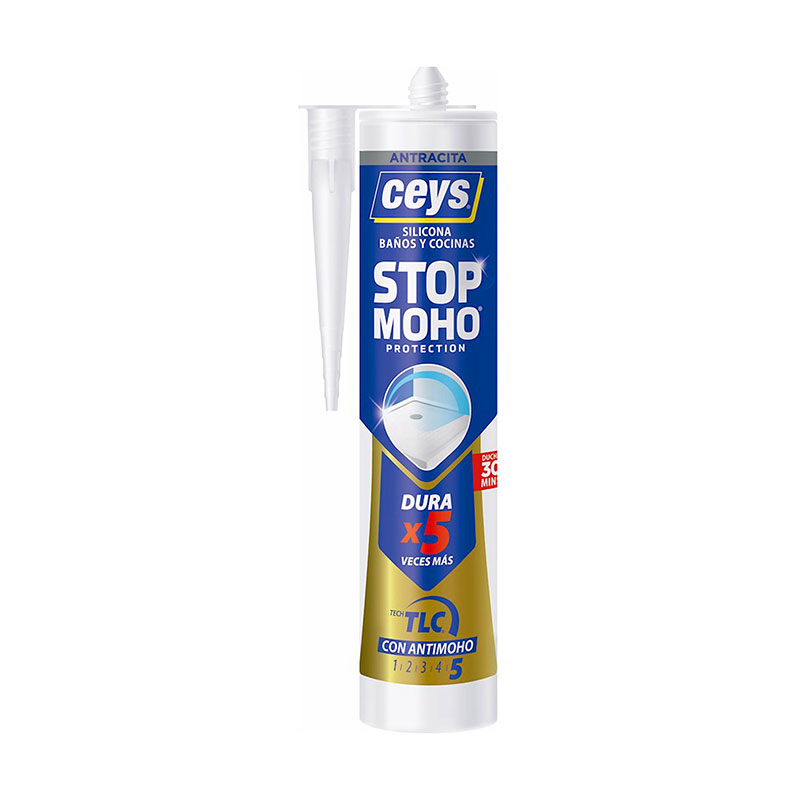 CEYS - Silicone Cozinha e WC Cinza 280Ml