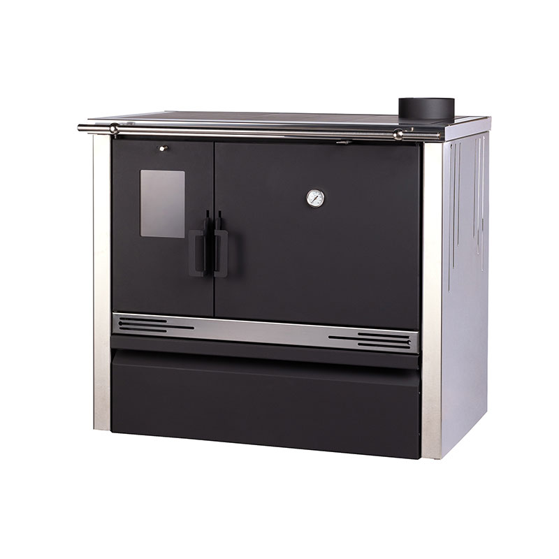 MEKKA - Fogão Lenha 6.4Kw Preto