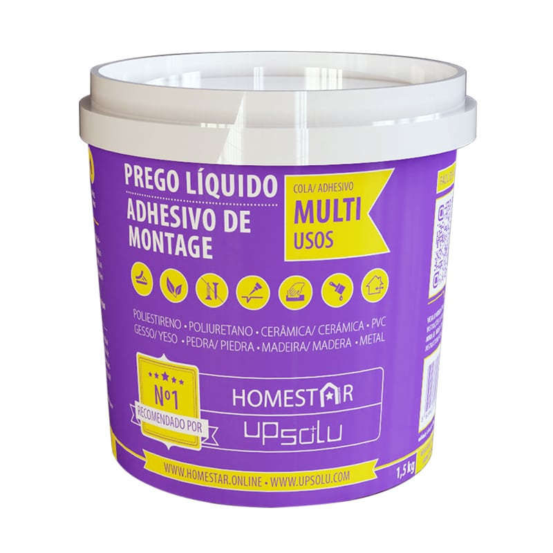 HOMESTAR - Cola Multiusos 1,5KG