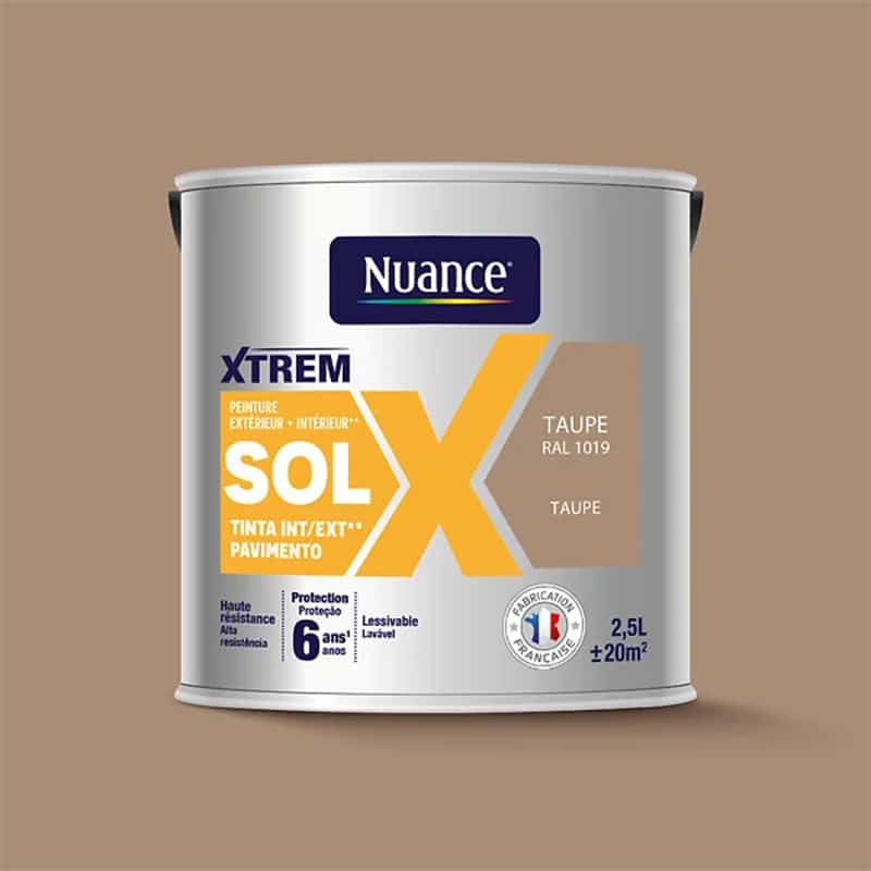 NUANCE - Tinta Pavimento Taupe Acetinada 2.5L