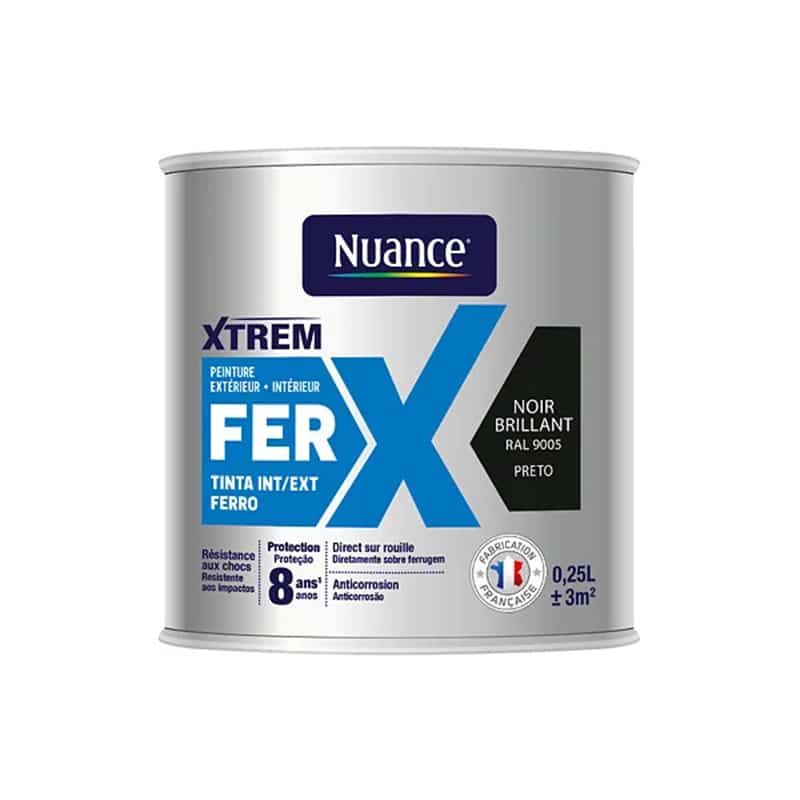 NUANCE - Tinta Ferro Preto Brilhante 250Ml