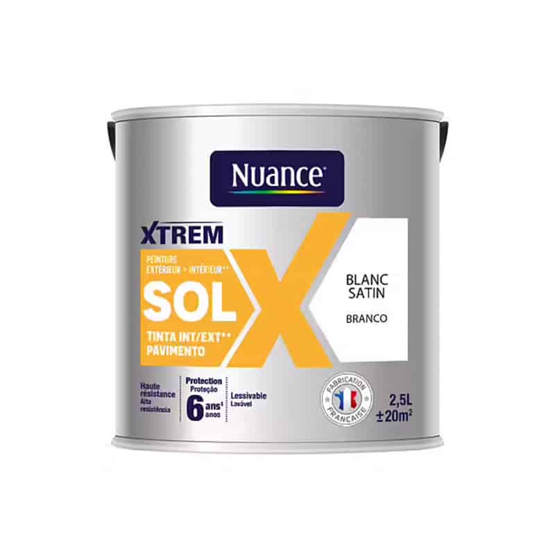 NUANCE - Tinta Pavimento Branco Acetinada 2.5L