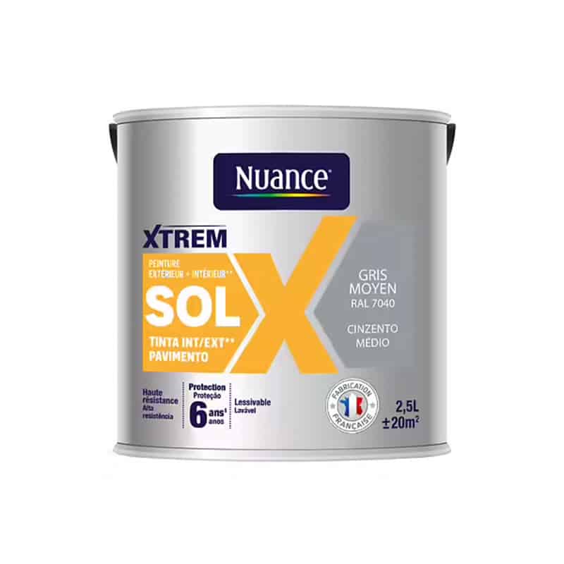 NUANCE - Tinta Pavimento Cinza Medio Acetinada 2.5L