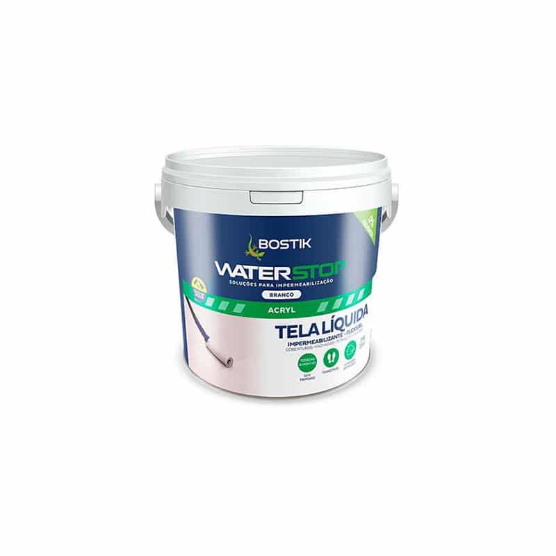 BOSTIK - Tela Líquida Fibras Branco 5Kg