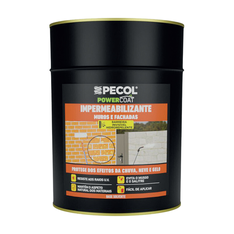 PECOL - IMPERMEABILIZANTE MUROS E FACHADAS