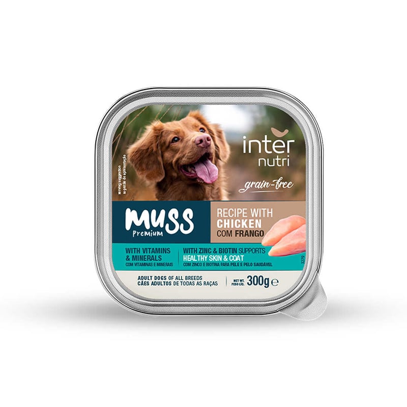 INTERNUTRI - Alimento Húmido Cão Frango 300G