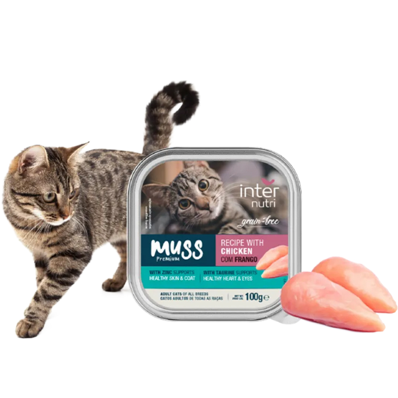 INTERNUTRI - Alimento Húmido Gato Frango 100G