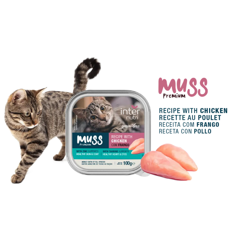 INTERNUTRI - Alimento Húmido Gato Frango 100G