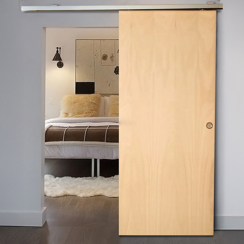 PORTAX - Porta Correr Carvalho Cinza 200X90