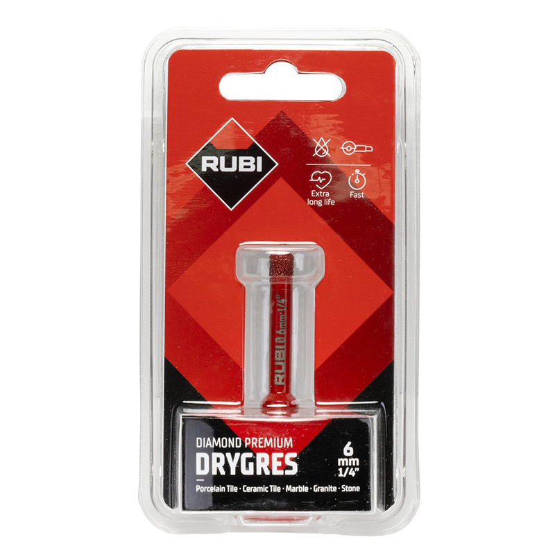 RUBI - Broca Drygrés Premium 6MM M14