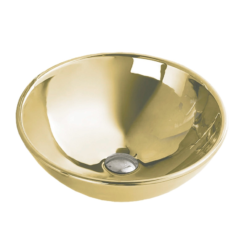 SLINE - Lavatório Bol Ouro 415X415X155