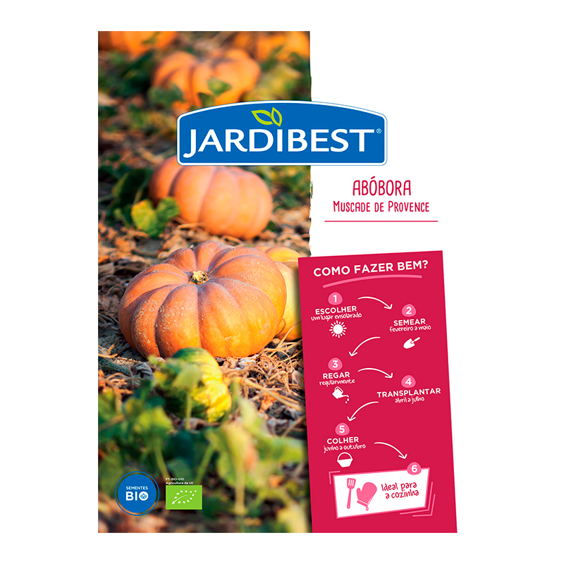 JARDIBEST - Semente Abóbora Muscade Provence Bio