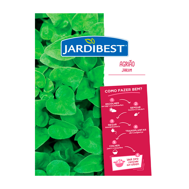 JARDIBEST - Semente Agrião Jardim