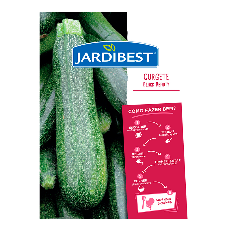 JARDIBEST - Semente Courgete Black Beauty