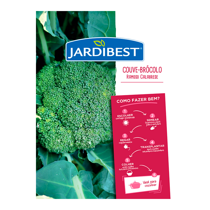 JARDIBEST - Semente Couve-Brócolo Ramosocalabrese