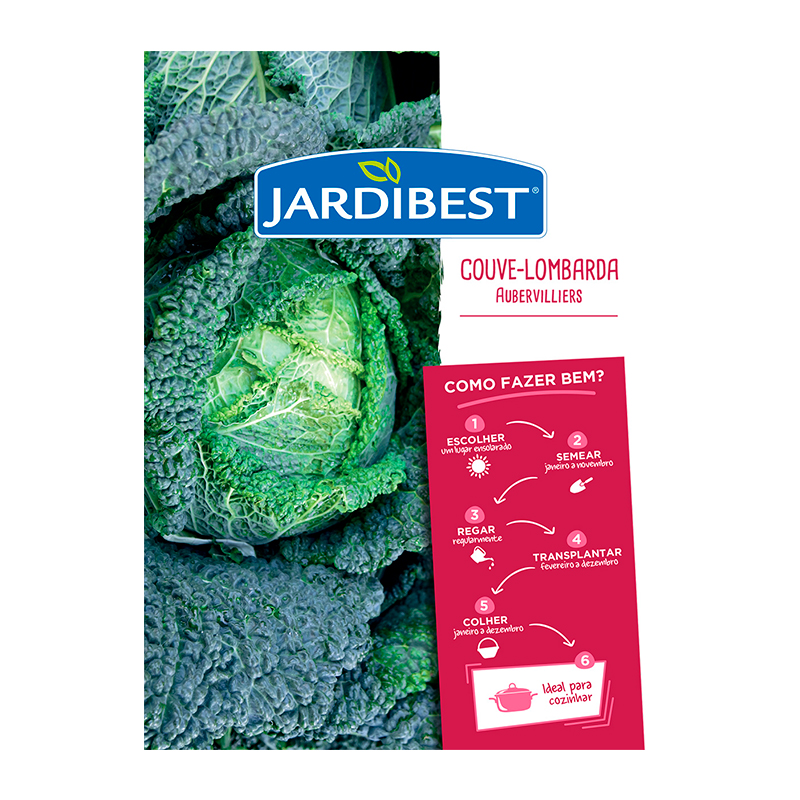 JARDIBEST - Semente Couve-Lombarda Aubervilliers