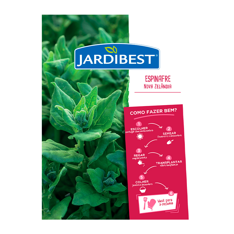 JARDIBEST - Semente Espinafre Nova Zelândia