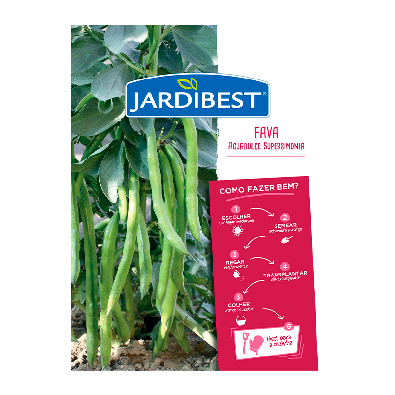 JARDIBEST - Semente Fava Aguadulce Supersimonia