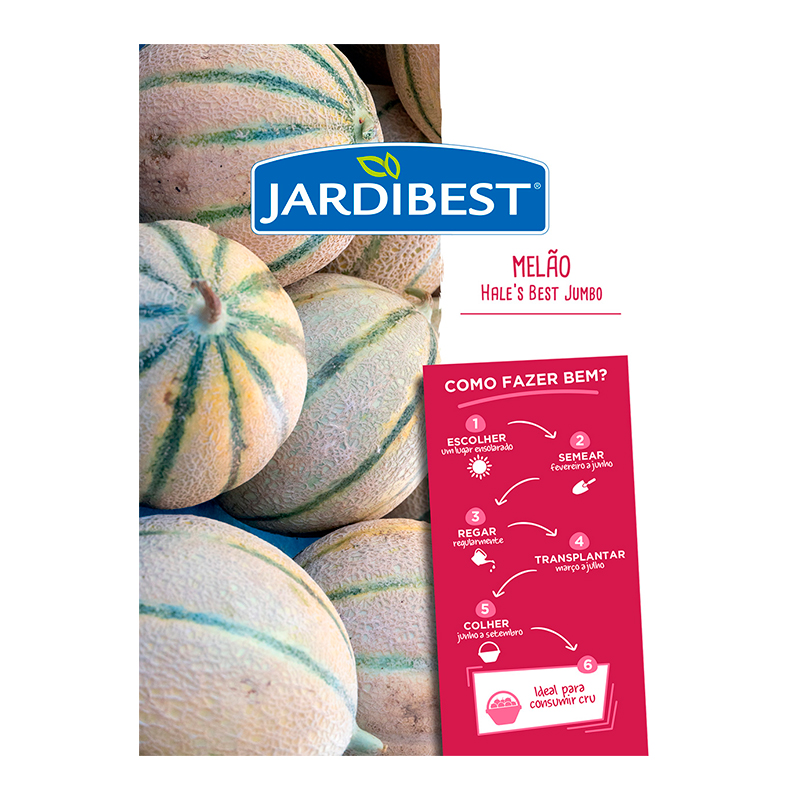JARDIBEST - Semente Melão Hale'S Best Jumbo