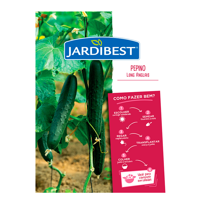 JARDIBEST - Semente Pepino Long Anglais
