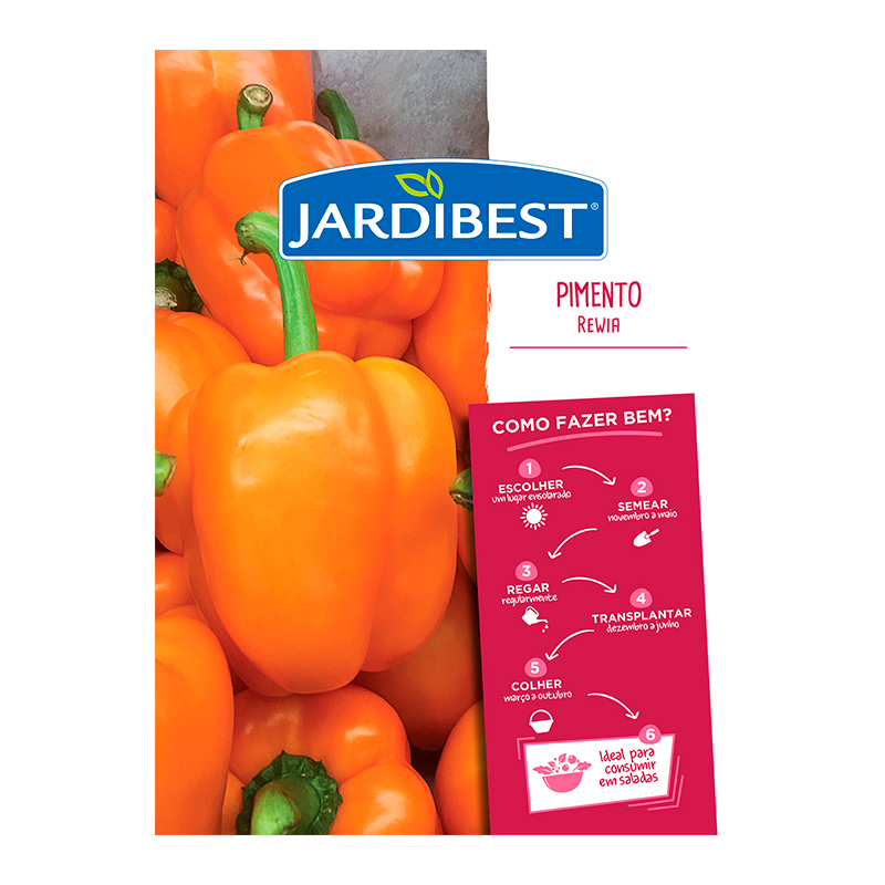 JARDIBEST - Semente Pimento Rewia
