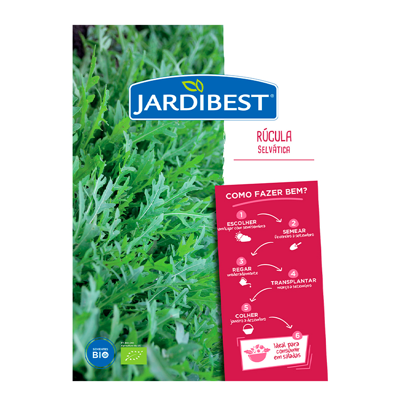 JARDIBEST - Semente Rúcula Selvatica Bio