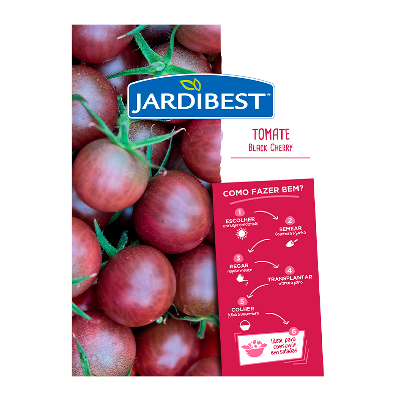 JARDIBEST - Semente Tomate Black Cherry