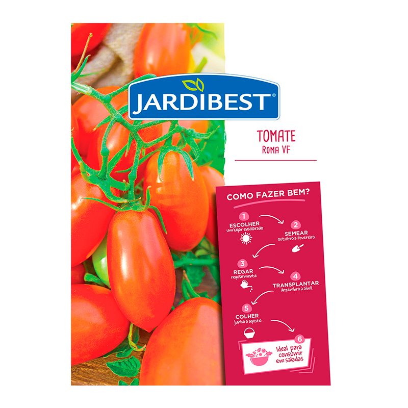JARDIBEST - Semente Tomate Roma Vf