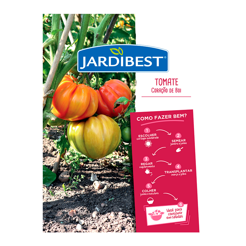 JARDIBEST - Semente Tomate Coração De Boi