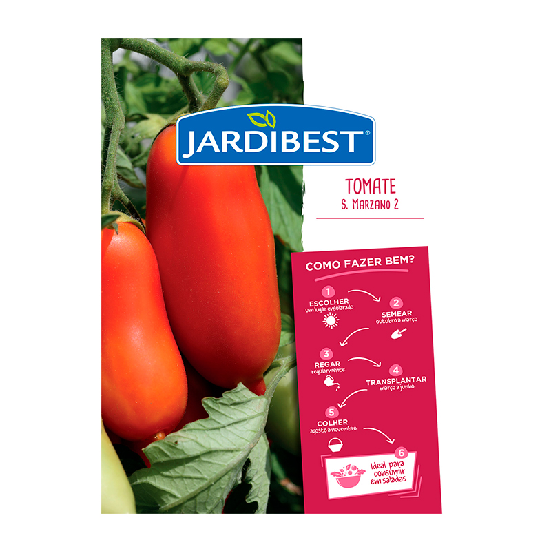 JARDIBEST - Semente Tomate S.Marzano 2
