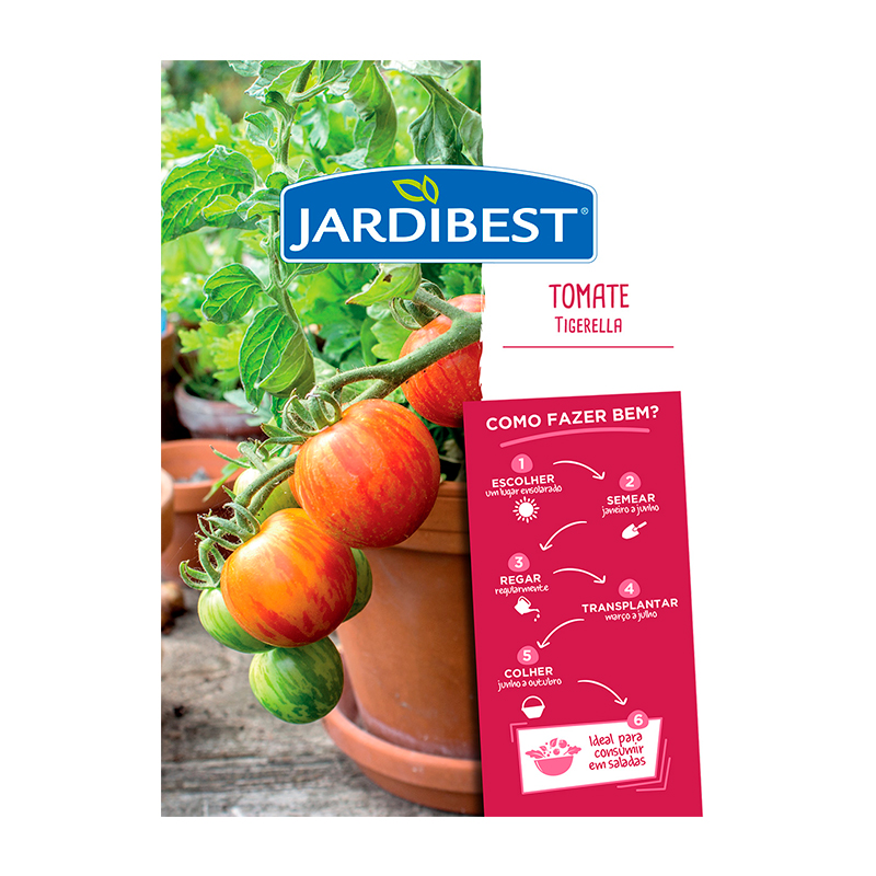 JARDIBEST - Semente Tomate Tigerella