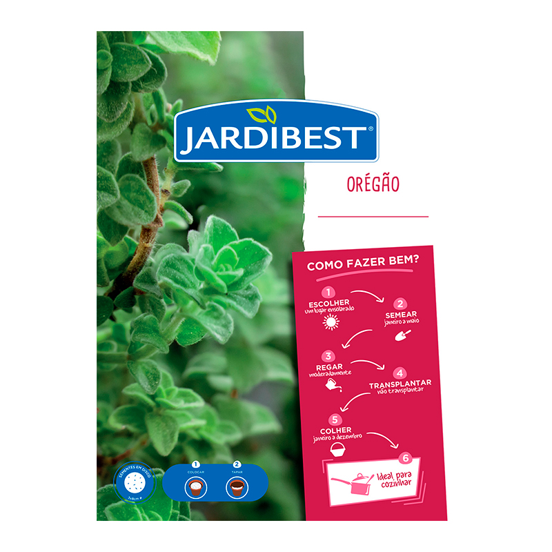 JARDIBEST - Semente Disco Orégãos