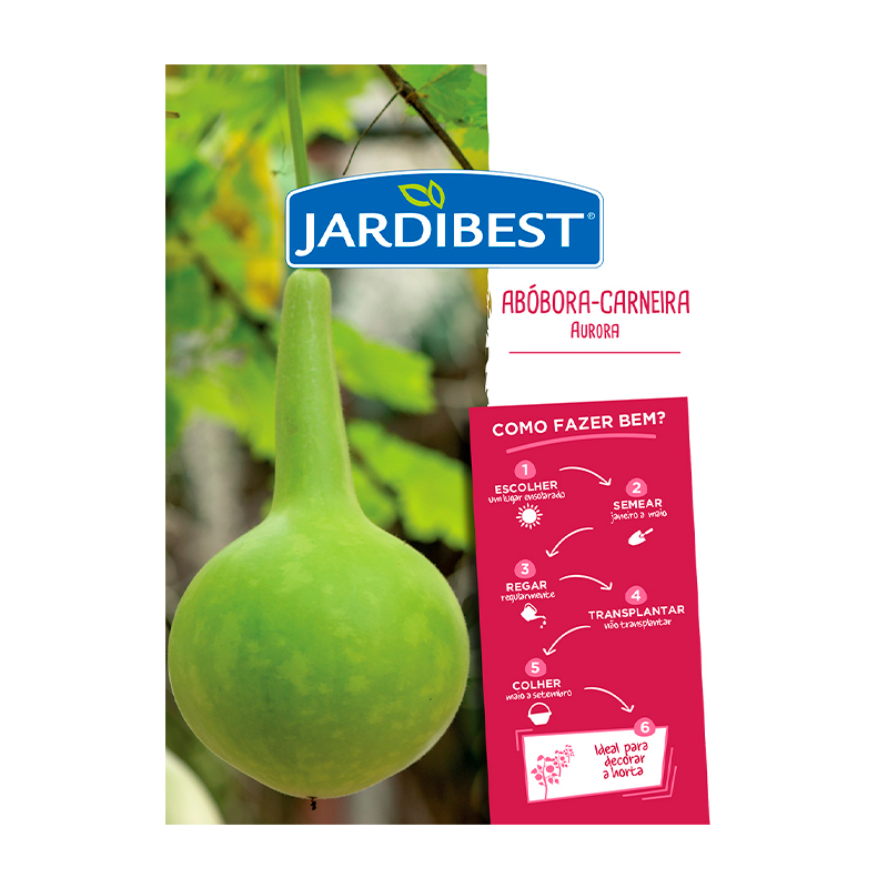 JARDIBEST - Semente Abóbora-carneira Aurora
