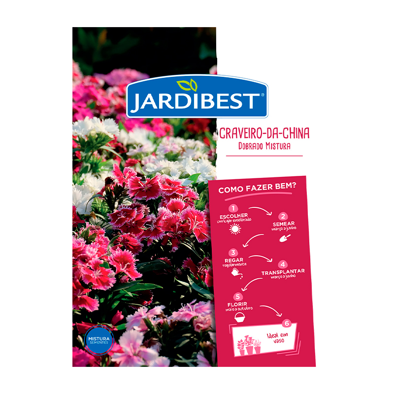 JARDIBEST - Semente Cravo Da China Dobrado Mistura