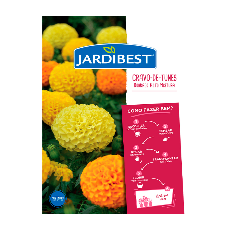 JARDIBEST - Semente Cravo Tunes Dobrado Alto