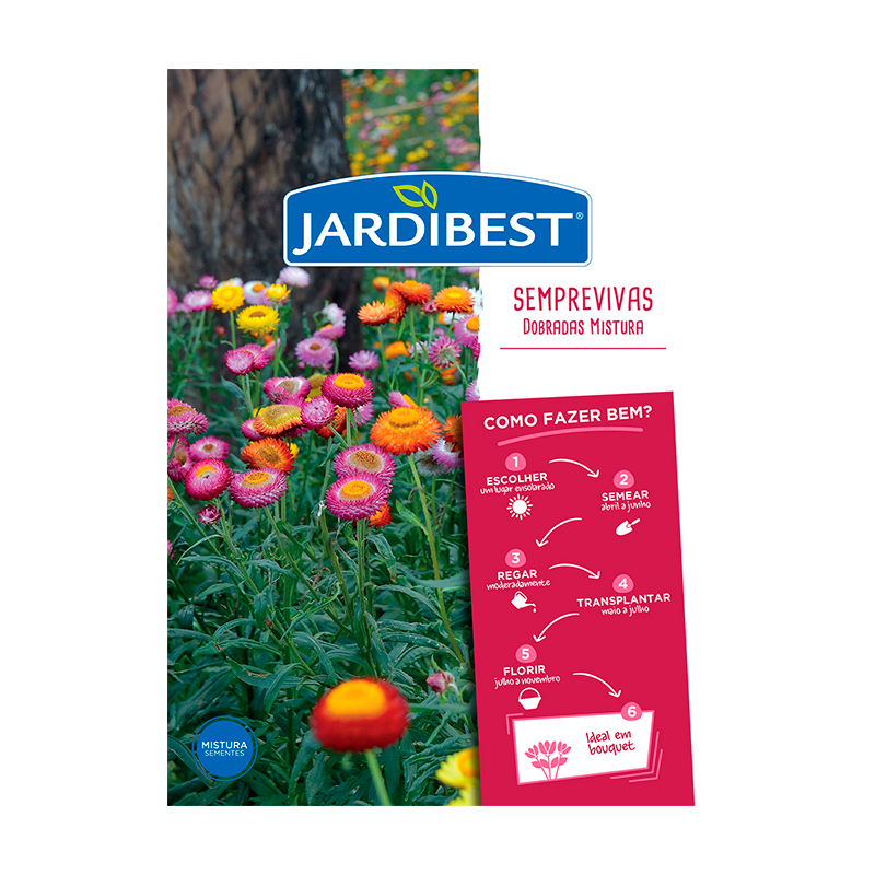 JARDIBEST - Semente Sempiterno Dobrado Mistura