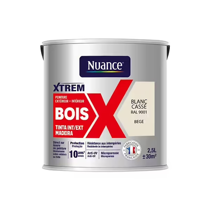 NUANCE - Tinta Madeira Bege Acetinada 2.5L