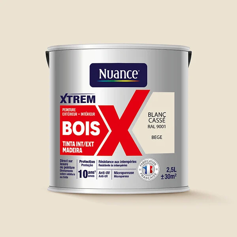 NUANCE - Tinta Madeira Bege Acetinada 2.5L