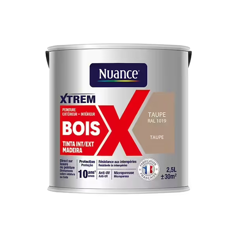 NUANCE - Tinta Madeira Taupe Acetinada 2.5L