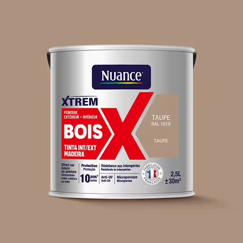 NUANCE - Tinta Madeira Taupe Acetinada 2.5L