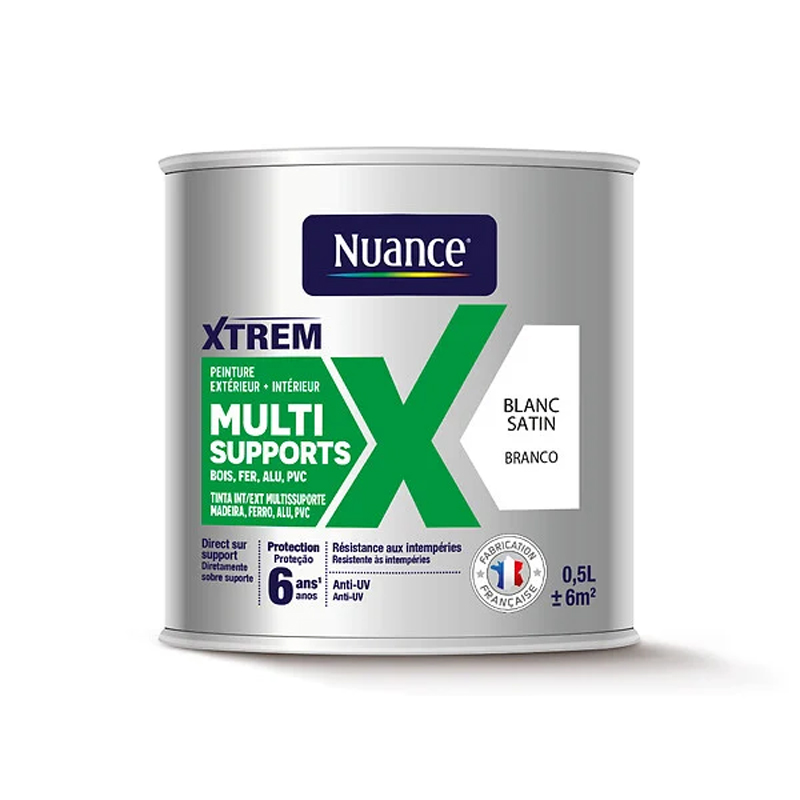NUANCE - Tinta Multissuperfícies Branco Acetinada 0.5L