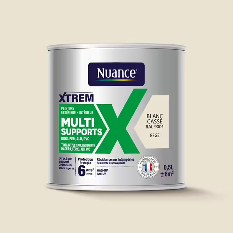 NUANCE - Tinta Multissuperfícies Bege Acetinada 0.5L